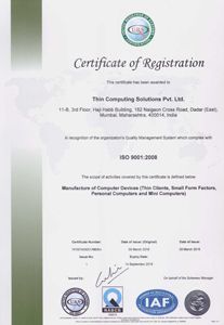ISO Certification